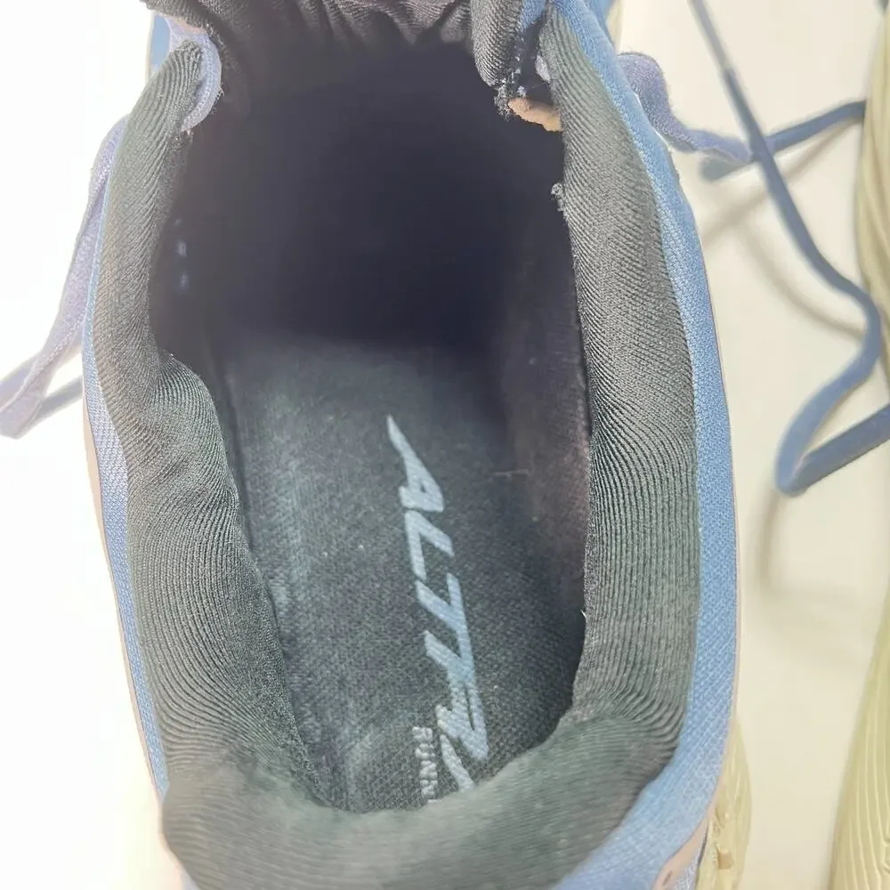 Altra Via Olympus Mineral Blue Lace Up Road Running Shoes AL0A82BW419 Mens Sz 11